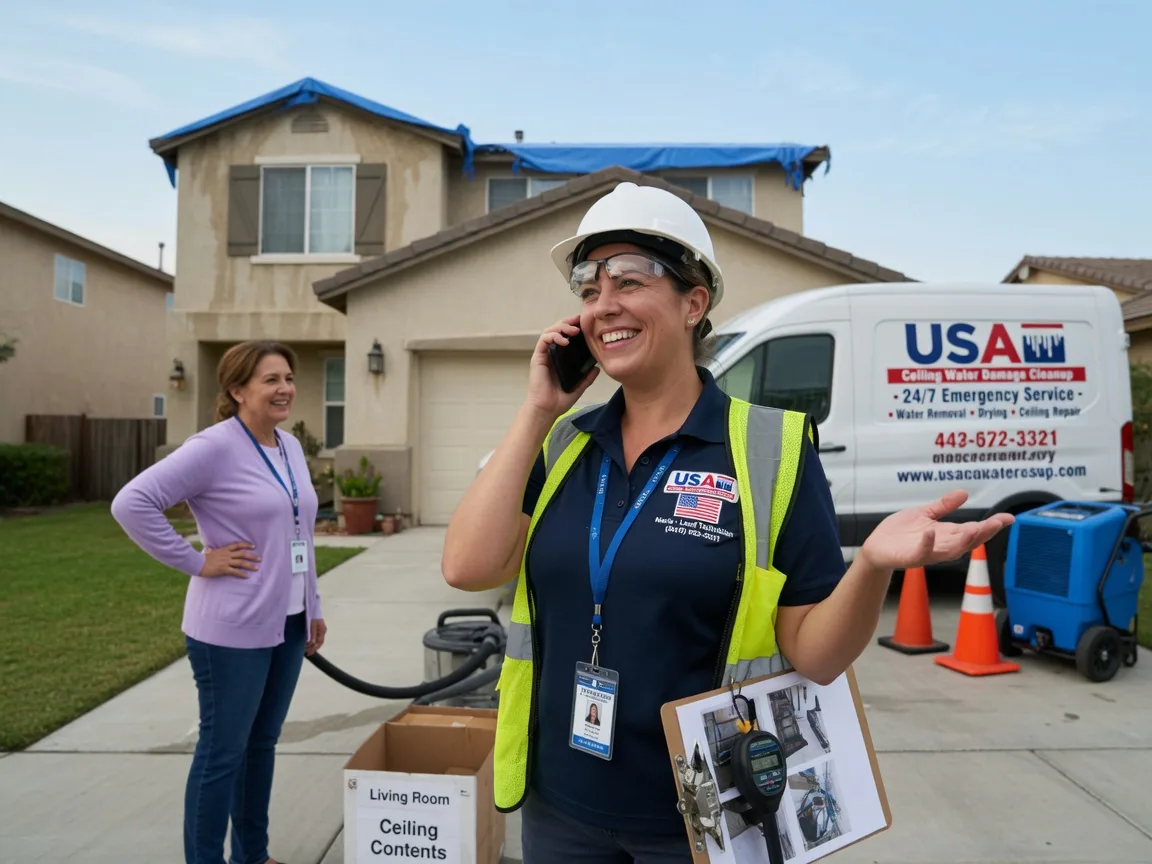 Ceiling Water Damage Restoration Van Buren, OH FAQs